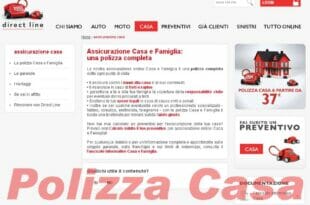 Directline: la polizza casa