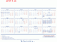 Calendario Borsa 2012