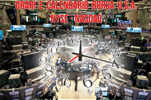 Orari e Calendario delle borse USA