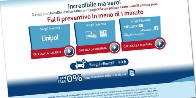 Polizzatassozero di UnipolSAI, le opinioni