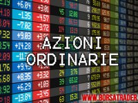 Trading con le azioni ordinarie