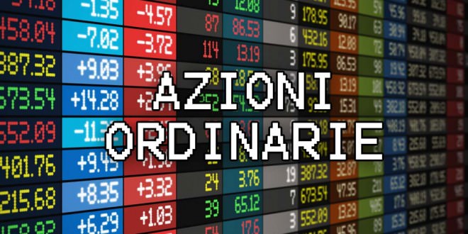 Trading con le azioni ordinarie