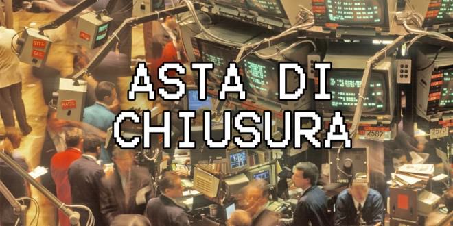 Borsa: l'asta di chiusura