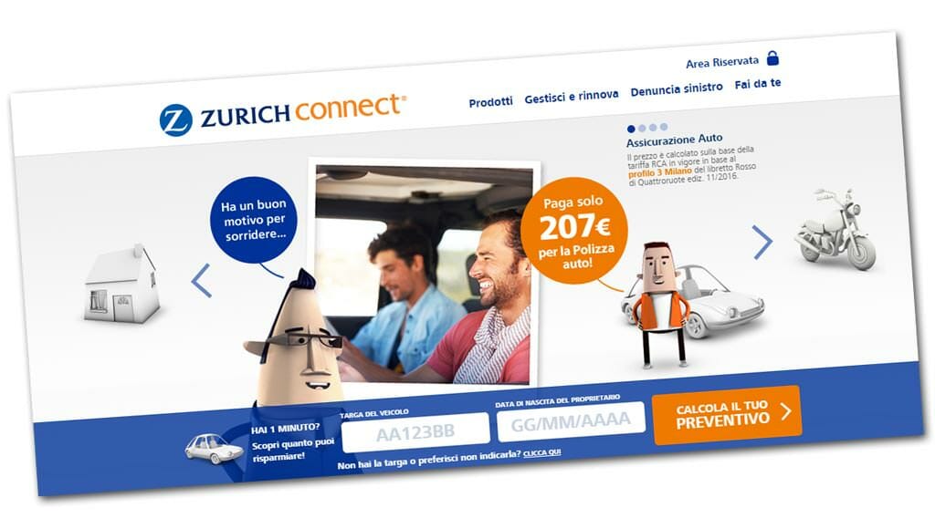 Zurich Connect assicurazione