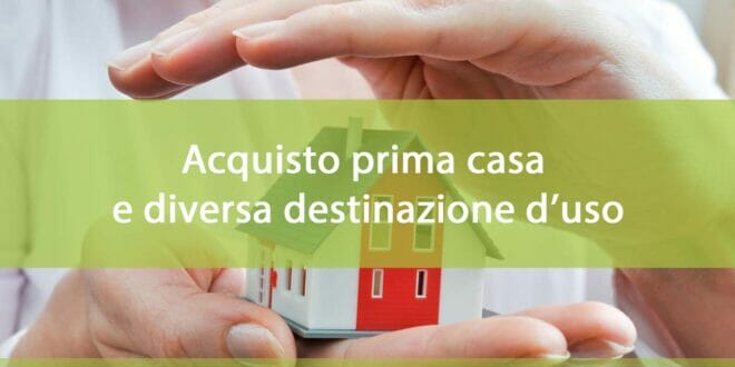 Acquisto e diversa destinazione d'uso