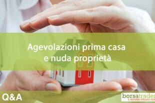 Agevolazioni casa nuda proprietà