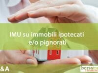 IMU su immobile ipotecato o pignorato