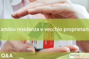 Cambio residenza e proprietario